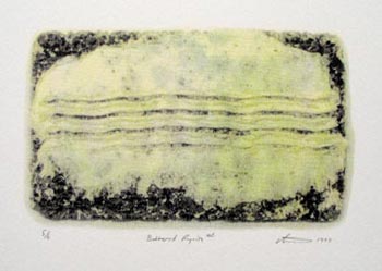 lee turner - buttered ryvita #2 - screenprint