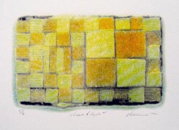 lee turner - cheese & ryvita #1 - screenprint
