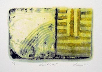 lee turner - cheese & ryvita #3 - screenprint