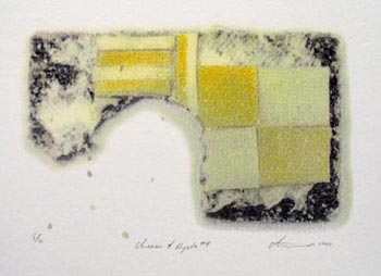 lee turner - cheese & ryvita #4 - screenprint