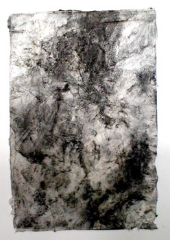 Lee Turner - untitled - drypoint, graphite on silicon
